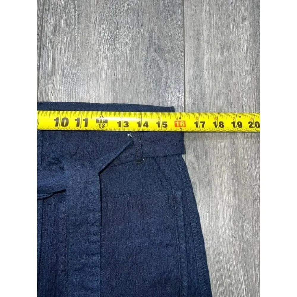 Rag & Bone Esmond Skirt mini Y2K preppy Indigo Sz 2 A005625